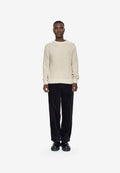 Rob basic knit sweater G006 GOTS - Pelican