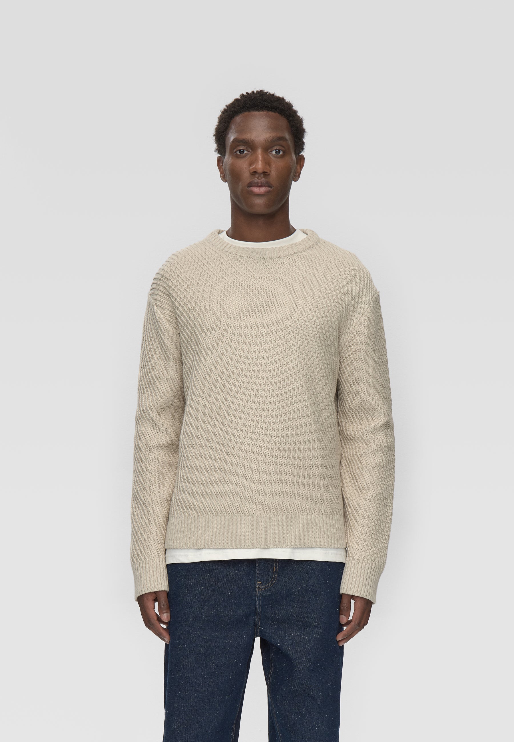 Stein sweater 4556 - Pelican