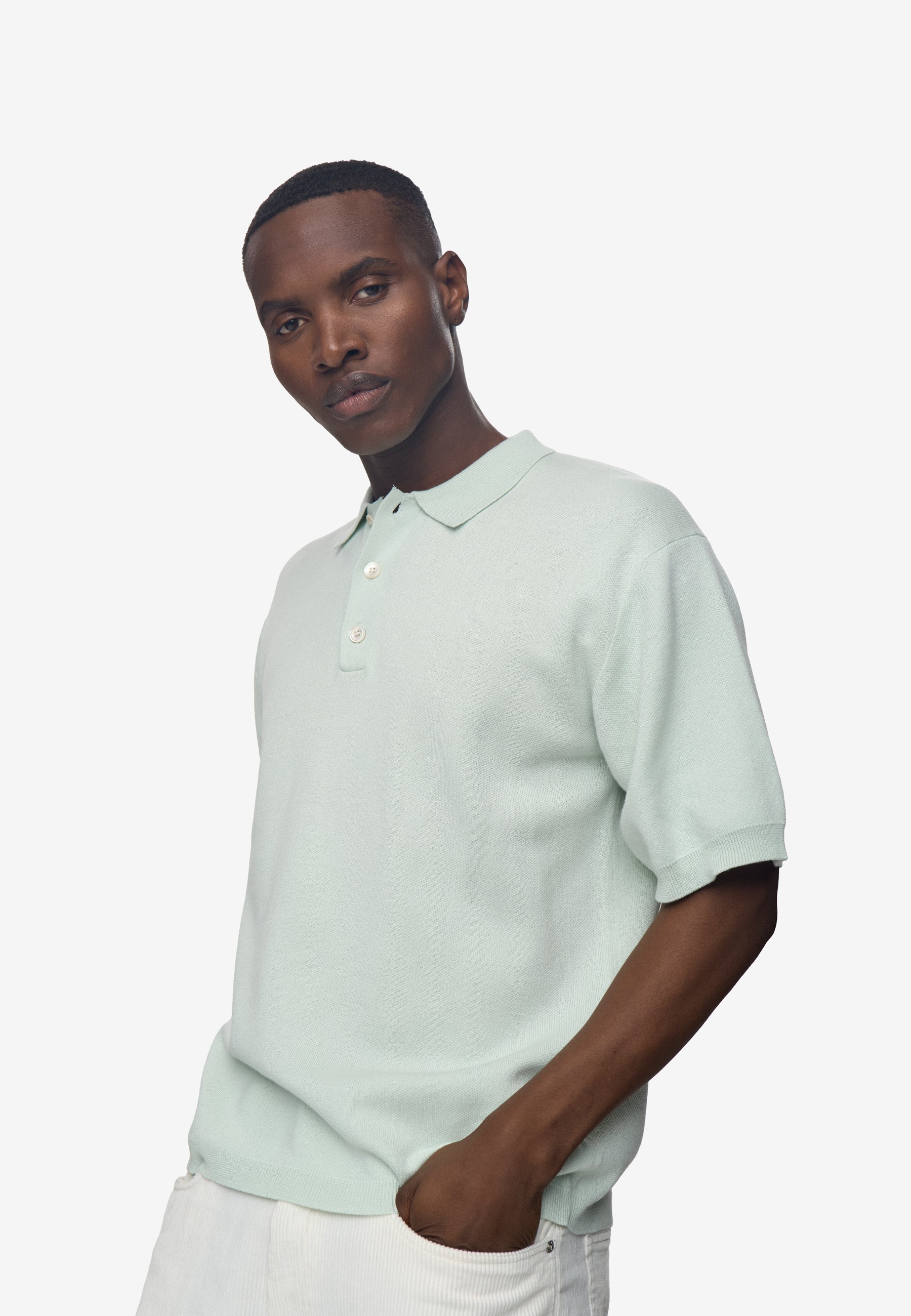 Sterling reg ss polo 3057 - Sprout Green