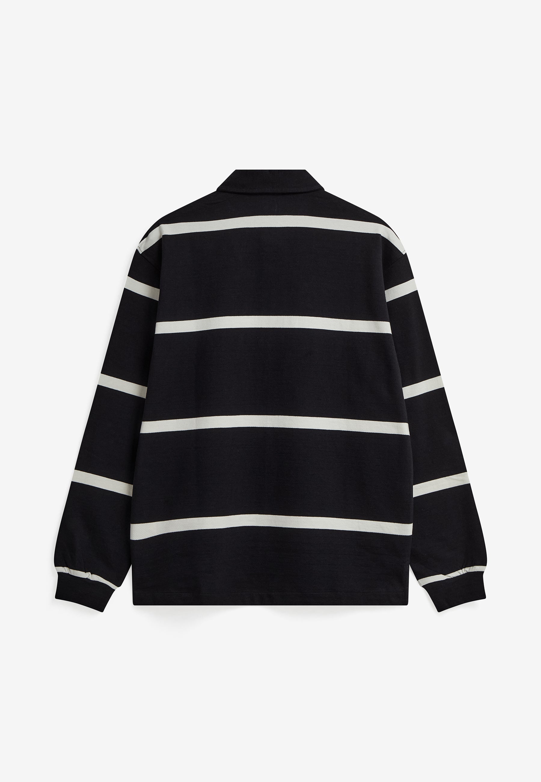 Tate rlx YD strp ls polo G4881 - Black