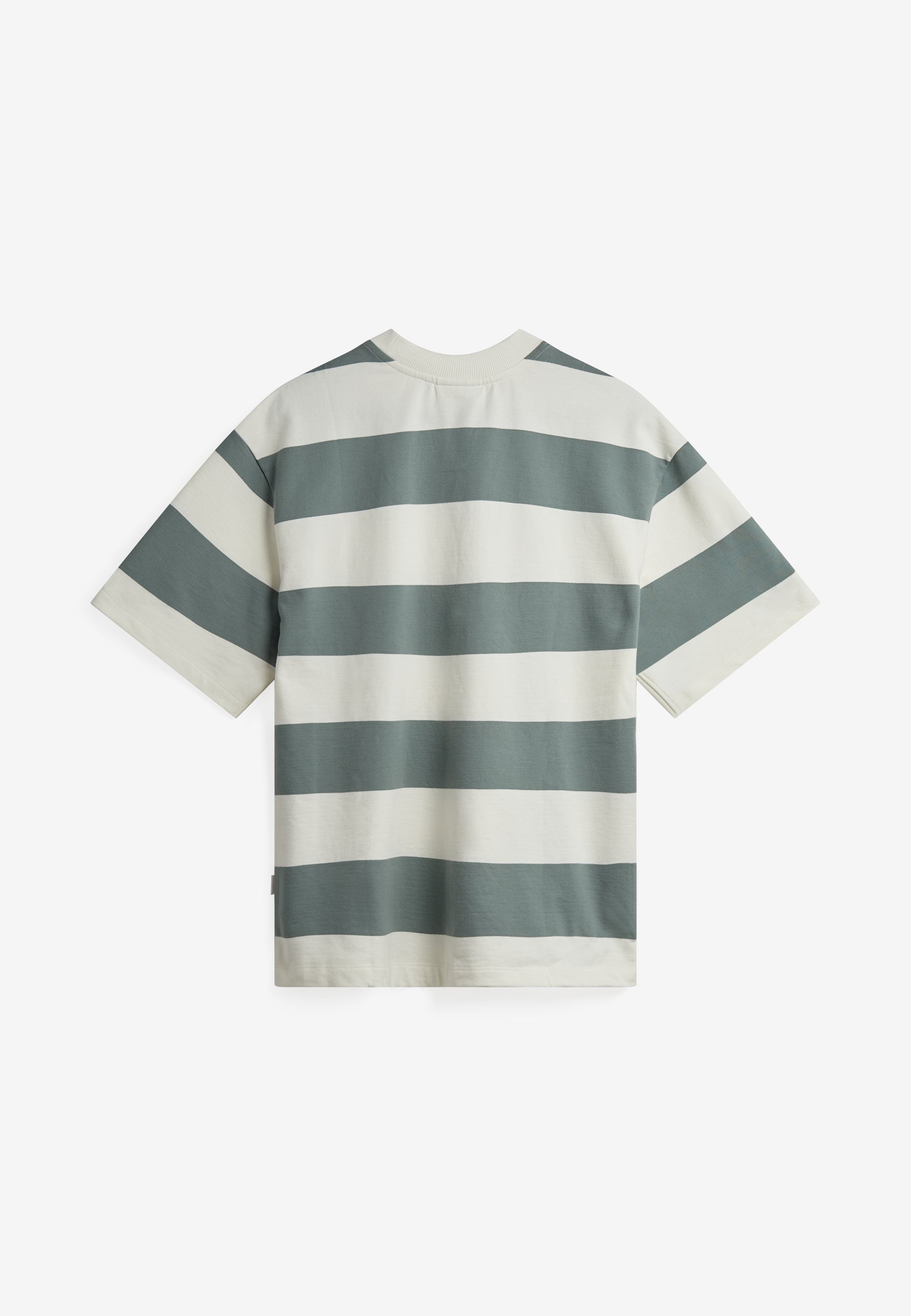 Terry rls YD strp ss tee G4607 - Chinois green