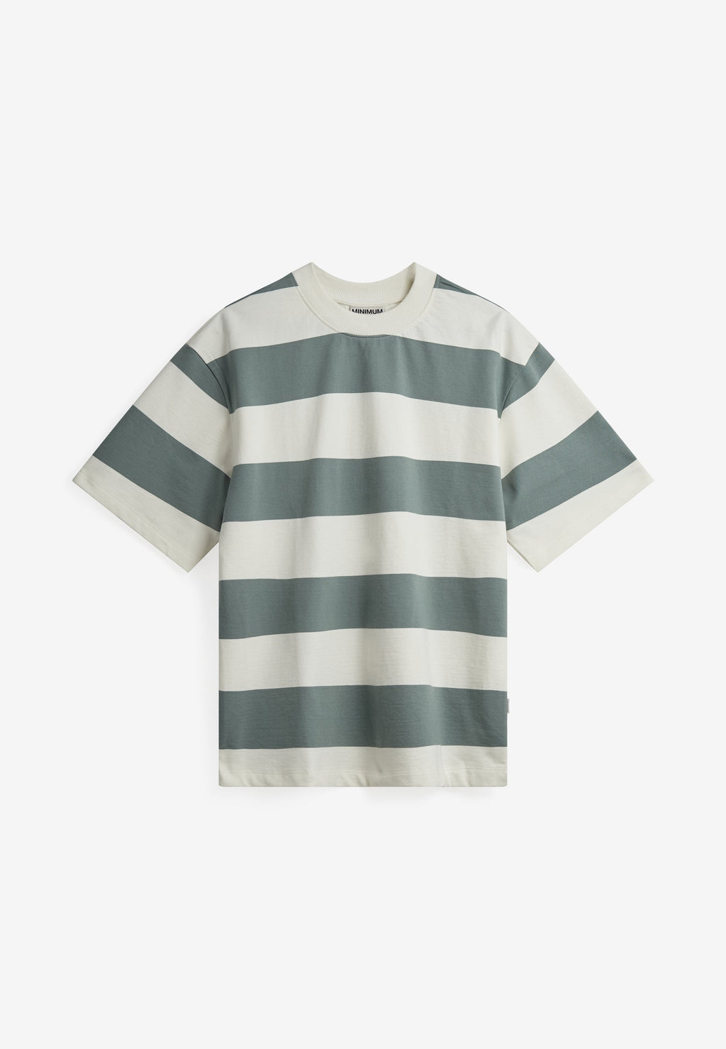 Terry rls YD strp ss tee G4607 - Chinois green