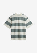 Terry rls YD strp ss tee G4607 - Chinois green