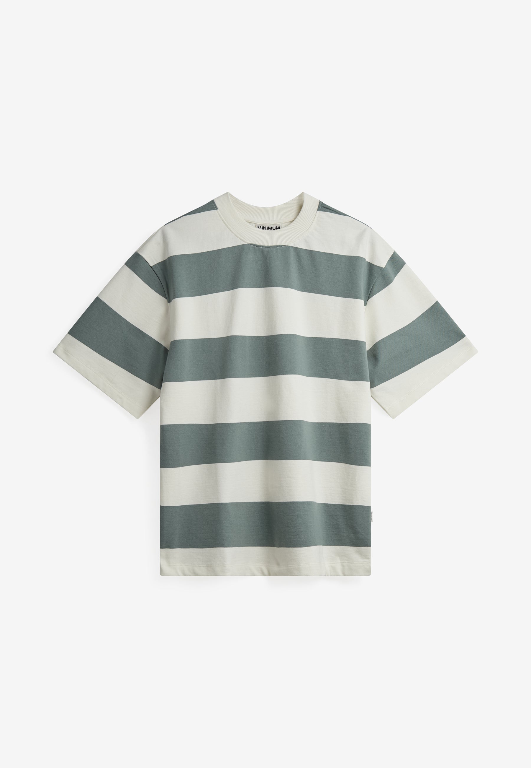 Terry rls YD strp ss tee G4607 - Chinois green