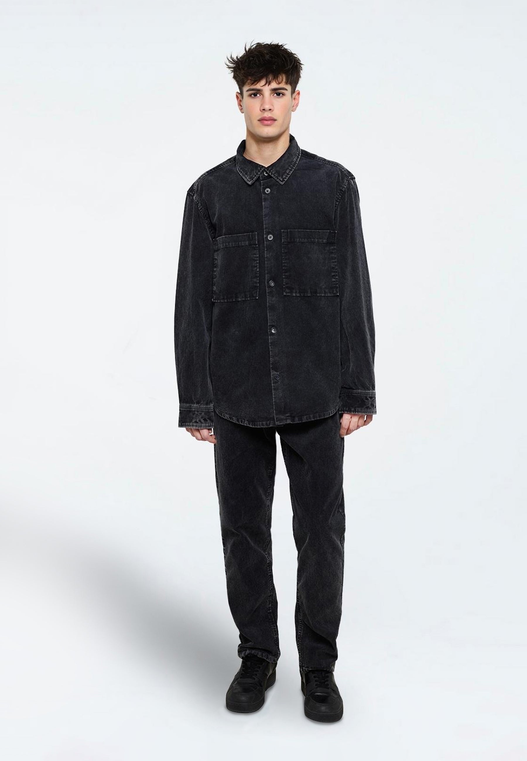 Titan Overshirt 4356 - Dark Grey