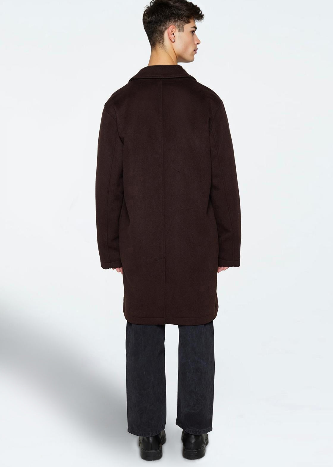 Travis Coat 4312 - Seal Brown