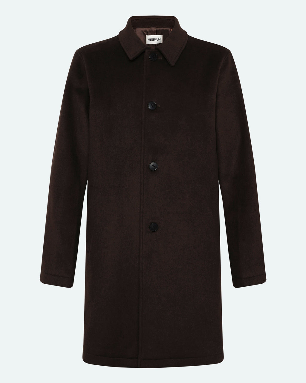 Manteau en laine sur mesure - Brun phoque