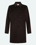 Manteau en laine sur mesure - Brun phoque