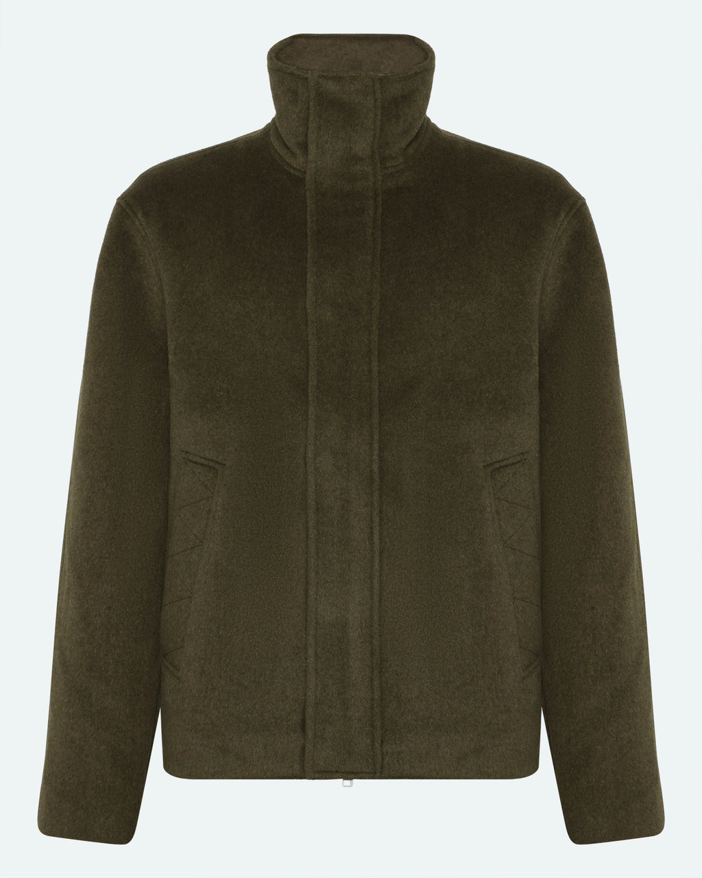Veste sur mesure en mélange de laine - Mélange Tortue de mer