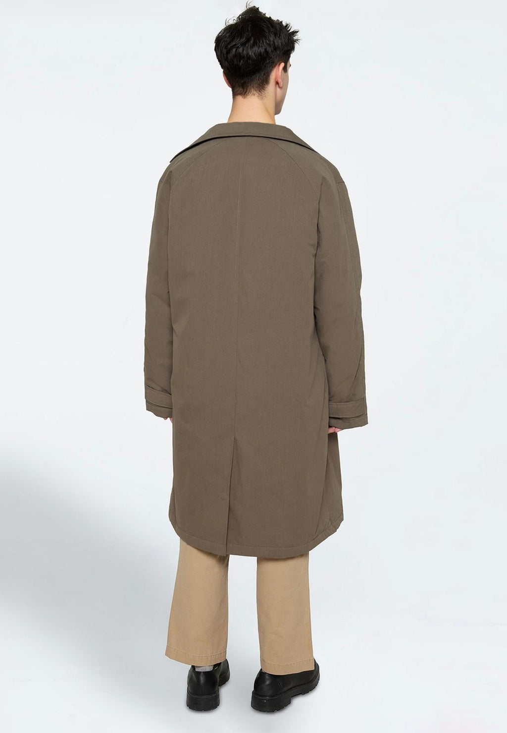 Manteau classique en mélange de laine - Tortue marine